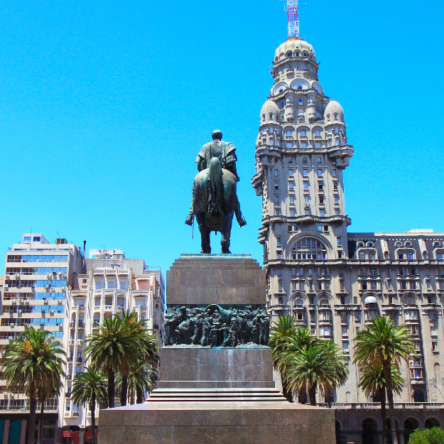 Independence Square, Montevideo, Uruguay