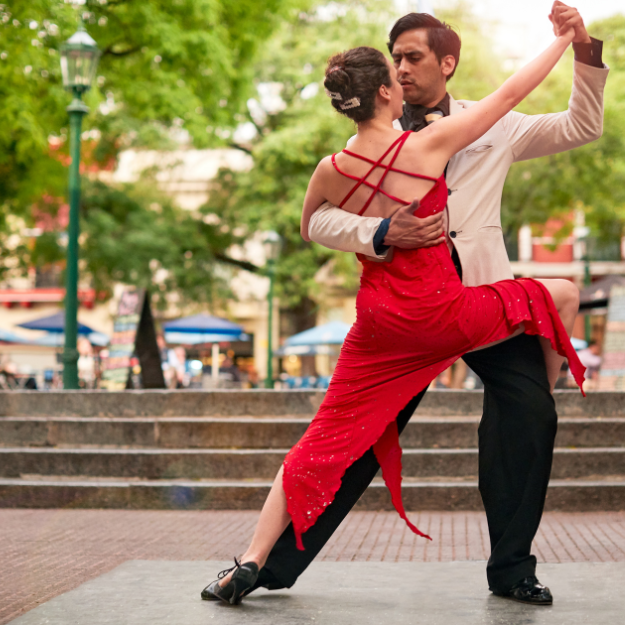 Tango in San Telmo Argentina