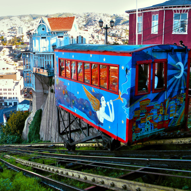 Valparaíso Ascensor Artillería